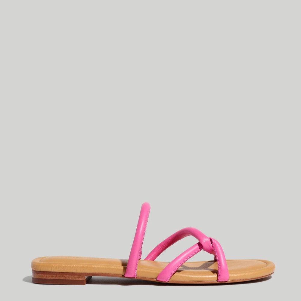 Madewell The Amel Slide Sandal (Regularly $98) in Raspberry Frosting Size 6